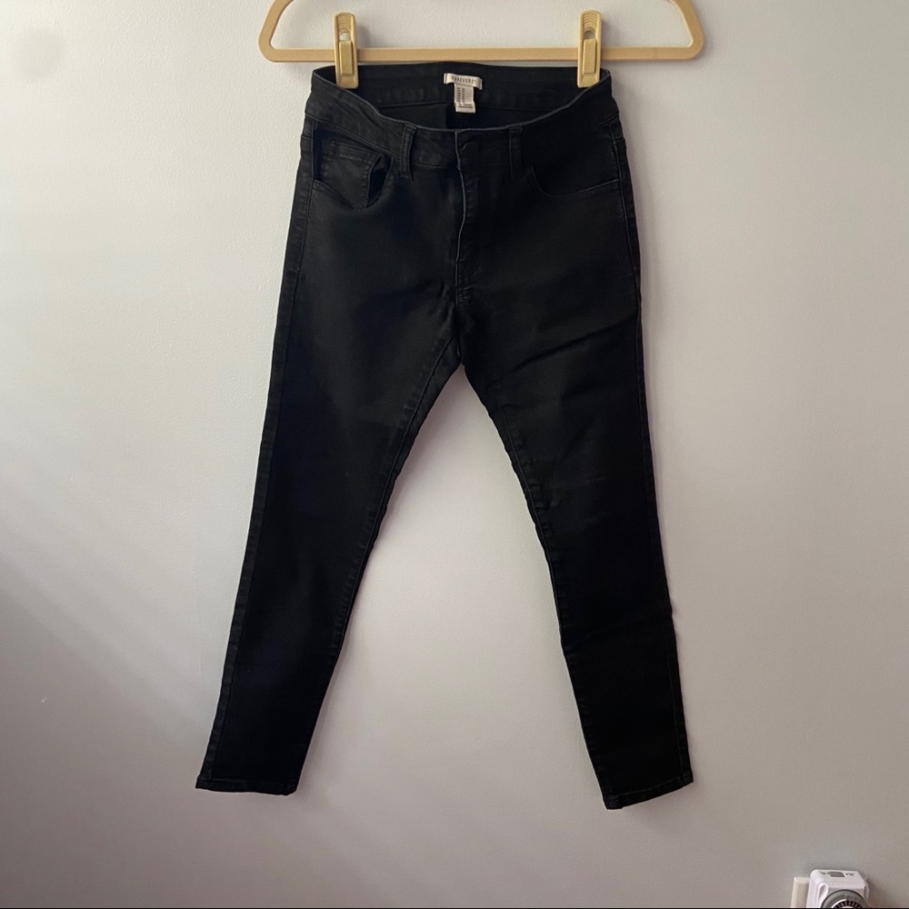 Forever 21 Skinny Black Jean Jegging